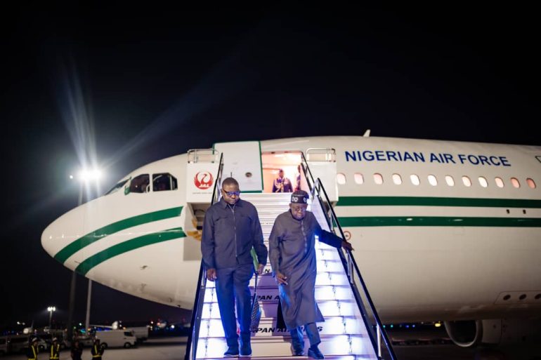 President Bola Tinubu welcomed at Haneda International Airport, Tokyo, for TICAD9 Summit.