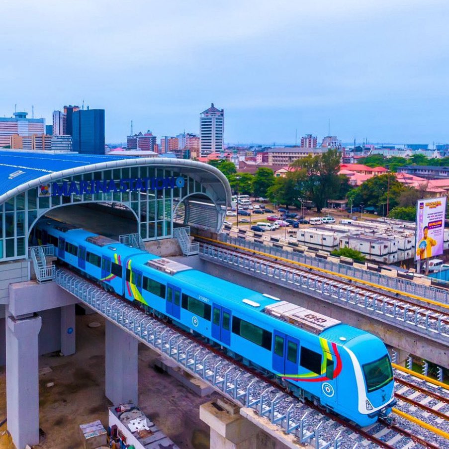 Lagos Blue Line hits 5 million passengers in two years, with Governor Sanwo-Olu announcing a 50% fare reduction to celebrate the milestone.