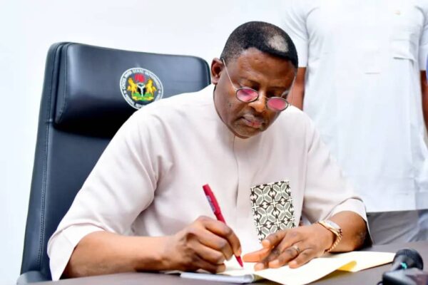 Governor Bassey Otu announces Orok Okon as the new Head of Cross River State Civil Service, succeeding Dr. Innocent Eteng.