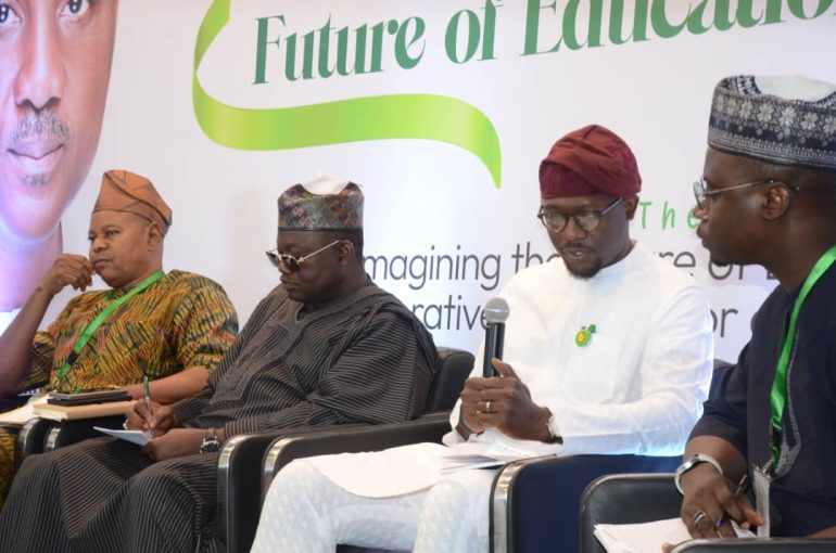 Femi Gbajabiamila speaking at HORSA digital skills training in Abuja