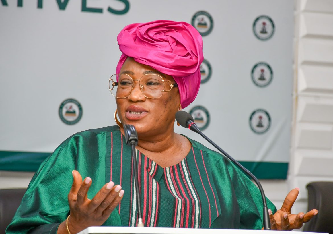 Rep. Chinwe Nnabuife during a press conference debunking ethnic and communal narratives about the Ogboji killings in Anambra.