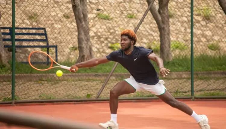 Yahaya Sani-Inabo breaks new ground, reaching the Round of 16 for the first time at the VEMP National Open Tennis Championship after a thrilling three-set battle