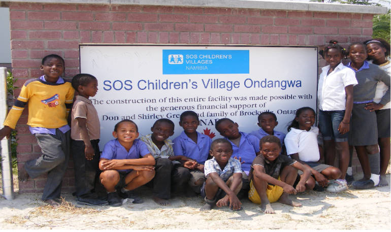 Girls attending a child safety awareness program by SOS Children’s Villages Nigeria.
