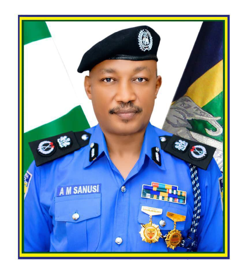 FCT Police officers enforcing vehicle number plate regulations