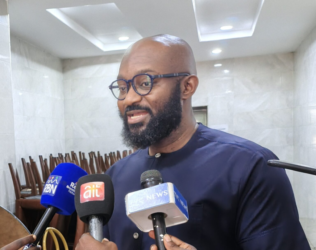 YiAGA Africa Executive Director Samson Itodo addressing participants at a training session for election observers ahead of the 2027 elections.