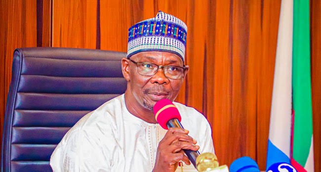 Nasarawa State Governor Abdullahi Sule during an official engagement.