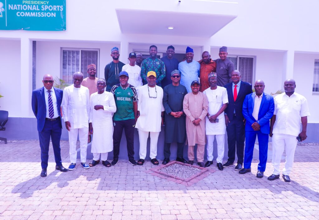 Tijani Babangida, Chikelue Iloenyosi and Harrison Jalla representing footballers in NFF reform talks