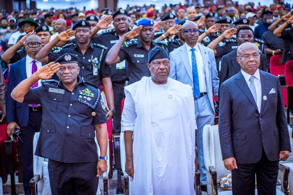 President Bola Tinubu warns police officers against political interference ahead of the 2027 elections.