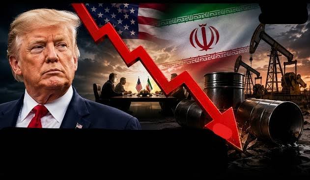 Oil pump jacks as crude prices fall following reported US-Iran talks at the United Nations.