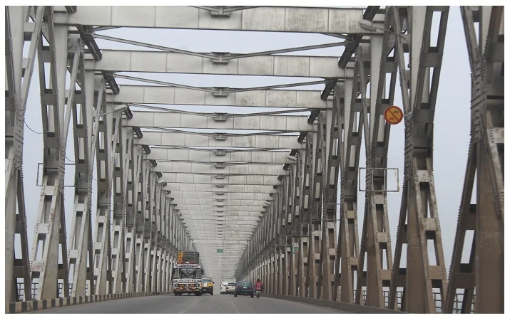 First Niger Bridge linking Onitsha in Anambra State to Asaba in Delta State after rehabilitation work
