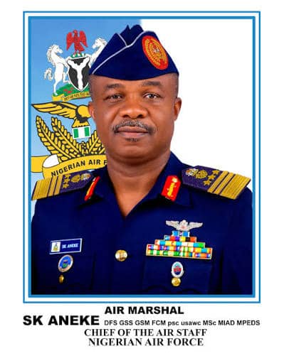 Nigerian Air Force personnel continue recovery operations at the submerged aircraft crash site in Igbokoda, Ondo State.