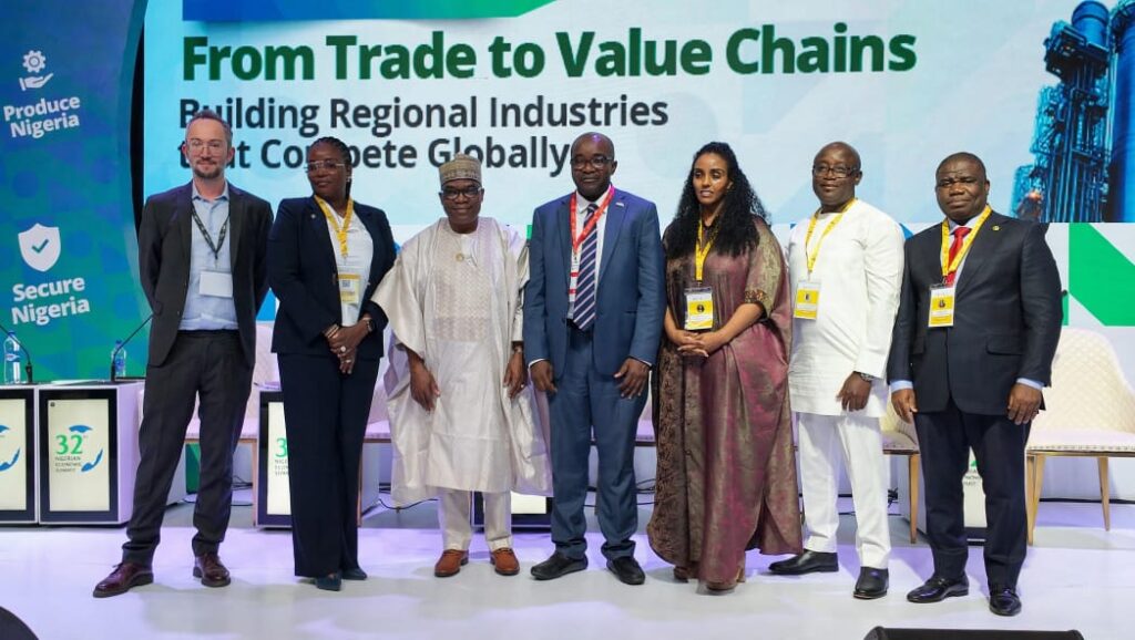Minister of State for Foreign Affairs Sola Enikanolaiye calls for private sector investment to strengthen Nigeria’s industries